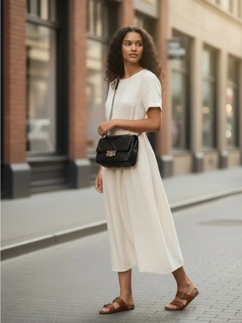 Michael Kors Black Peyton Shoulder Bag